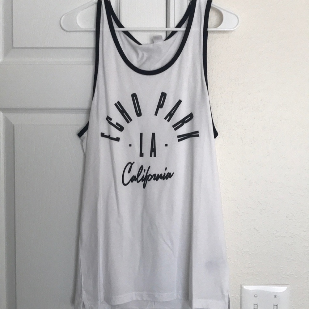 Men’s white H&M tank top